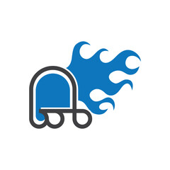 Octopus logo and vector icon 
