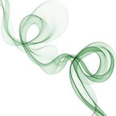 Green wave. Abstract background. design element. eps 10