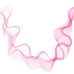 Pink abstract wave. presentation template. decor for shell brochures, flyers, postcards. layout for an advertising banner. eps 10