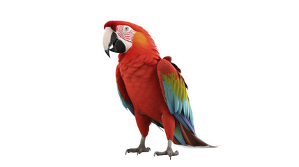 Fototapeta premium Beautiful red parrot