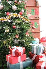 christmas tree decoration new year