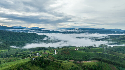 Mountain village, Ban Nam Chuang, Phitsanulok Province, Thailand