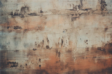 Fototapeta premium texture of old, damaged cracked wood bleached with white paint with knots