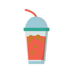 beach equipment in summer vector cartoon