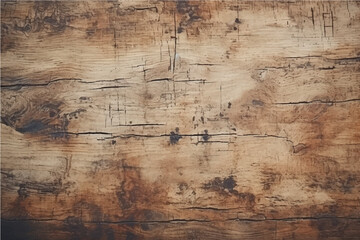 texture of old light cracked wood with knots