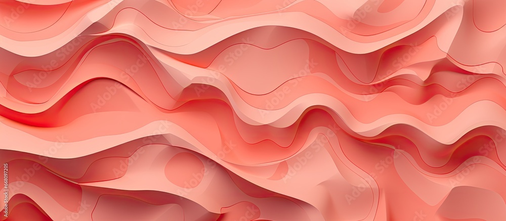 Poster abstract topographic map geographical grid backdrop business concept salmon fillet pattern paper tex