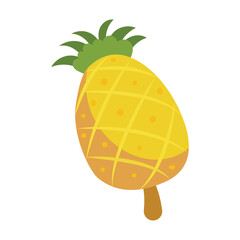 delicious fresh fruit cartoon vector