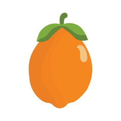 delicious fresh fruit cartoon vector