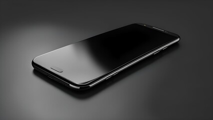 Mobile phone mockup.