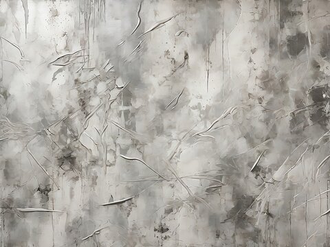 Distressed Backdrop Image in White and Gray Tones 