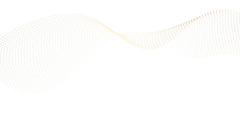 Abstract colorful flowing dots wave curved lines, frequency sound, technology curve dots lines. Digital future technology concept, technology, science, banner, template, wallpaper, business, games.