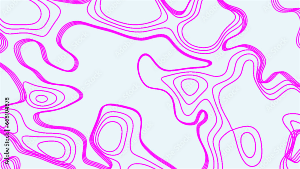 Poster abstract wavy topographic map. abstract wavy and curved lines background. wave line topographic map 