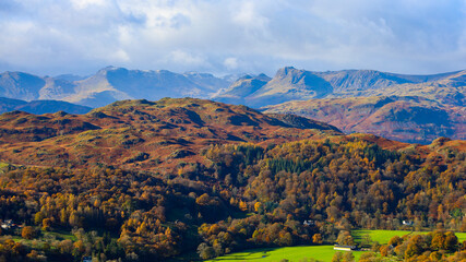 landscape with sky, English Lake District
