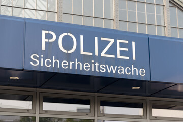 Polizei, Sicherheitswache in Hamburg, Hauptbahnhof