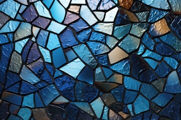 Colorful glass mosaic texture background