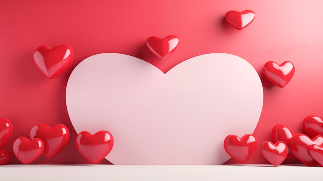 Valentine&rsquo;s Day Card Background