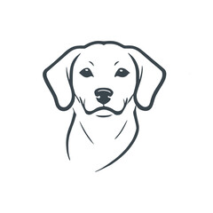  Dog symbolizing art design stock illustration