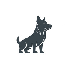  Dog symbolizing art design stock illustration