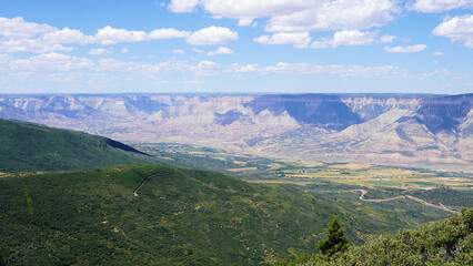 Fototapeta premium View Of Roan Plateau In Western Colorado