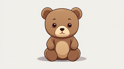 A cartoon illustration of a Teddy Bear