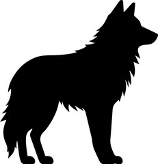 Wolf Silhouette Icon