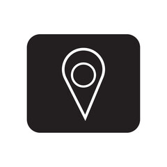 Location maps icon vector