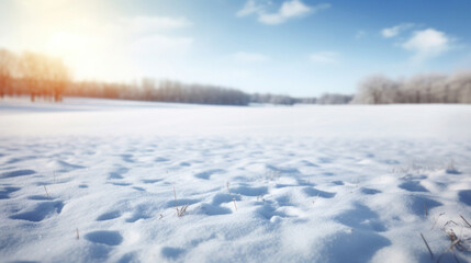 Christmas abstract background with snowflakes