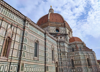Basilica of Santa Maria del Fiore in Florence, Italy