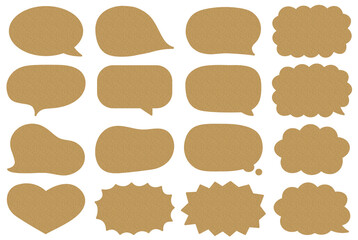 ふきだしセット_コルク