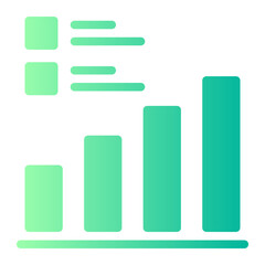 evaluation gradient icon