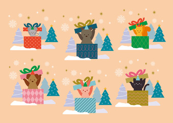 動物イラストセット