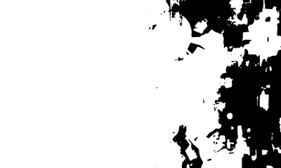 Fototapeta premium Abstract shapes, spots. Grunge texture. Vector background