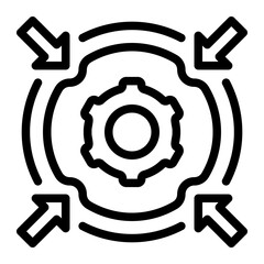 process line icon