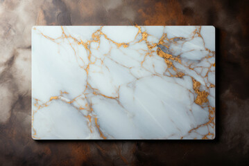 Marble business cards stock. Template for branding identity