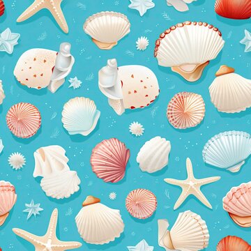 seashells background images