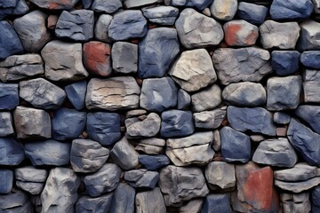 Background of stone wall texture,  Closeup of stone wall background