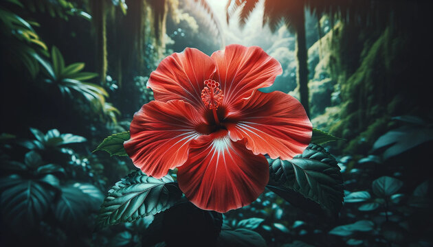 Flor en la jungla