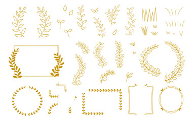 手書き風リーフ