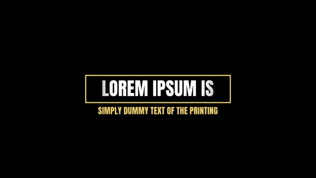Text Animation