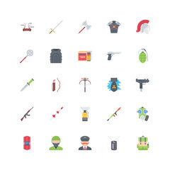 weapon icon set