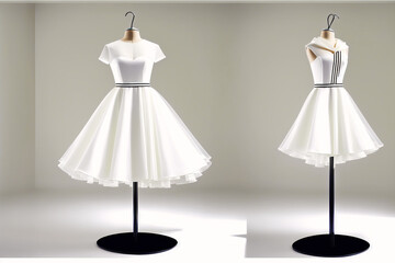 A beautiful Cocktail dress. Effortlessly Chic. Embrace Elegance with a Stunning Cocktail Dress. Generative AI