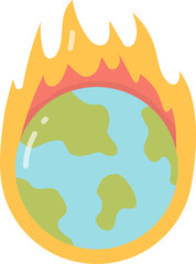 Climate change icon