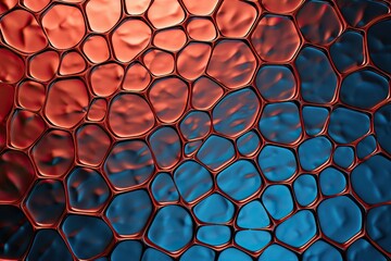 Close up Cell surface layer skin texture for beauty and cosmetics advertisement. Generative AI