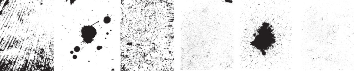 Grunge distress Backgrounds set.Texture Vector.Dust Overlay Distress  ,Place texture over any Object to Create distressed Effect .abstract,splattered , dirty, textured background for your design. 
