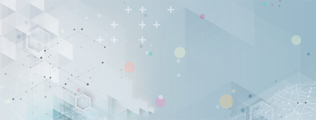 Technology abstract futuristic background for internet business. Big data concept.