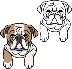 Bulldog clipart