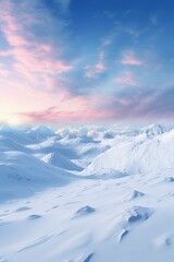 A person on a snowboard enjoying the snowy slopes. This image can be used to depict winter sports and outdoor activities