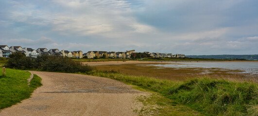 The Village of Machynys near Llanelli.