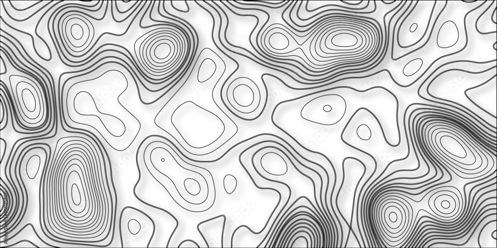 Poster contour map background. vector geography scheme and terrain. topography grid map. stylized topograph
