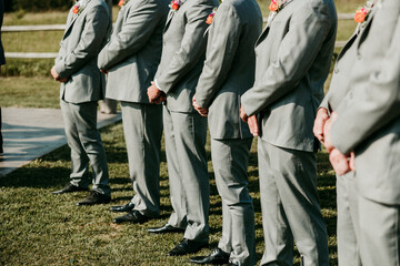 Groomsmen Standing